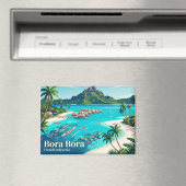 Bora Bora Frans-Polynesië Magneet (Insitu (Vaatwasser))