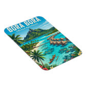 Bora Bora Frans-Polynesië Magneet (Rechterzijde)