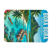 Bora Bora Frans-Polynesië Magneet (Horizontaal)