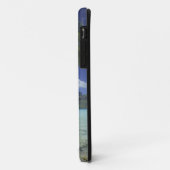 Bora Bora, Frans-Polynesië Mt. Otemanu gezien Case-Mate iPhone Case (Achterkant/links)
