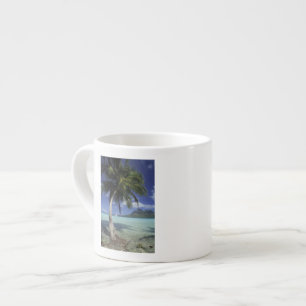 Bora Bora, Frans Polynesië Mt. Otemanu, gezien Espresso Kop