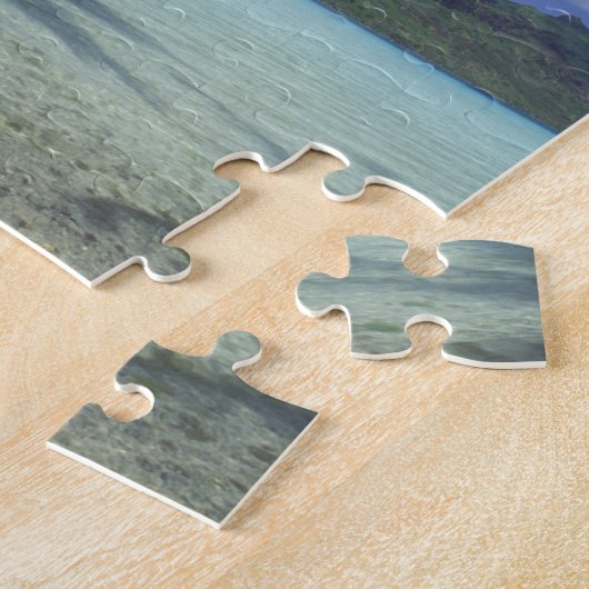 Bora Bora, Frans Polynesië Mt. Otemanu, gezien Legpuzzel (Zijkant)