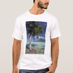Bora Bora, Frans Polynesië Mt. Otemanu, gezien T-shirt