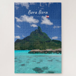 Bora Bora, Frans-Polynesië - Strandresort Legpuzzel