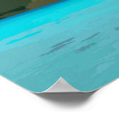Bora Bora, Frans-Polynesië - Strandresort Poster (Hoek)