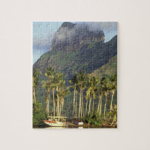 Bora Bora, Frans Polynesië Waterfront en Legpuzzel