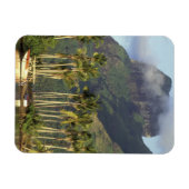 Bora Bora, Frans-Polynesië Waterfront scène en Magneet (Horizontaal)
