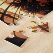 Bora Bora, Frans-Polynesië Zonsondergang door Legpuzzel (Zijkant)