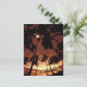 Bora Bora, Franse Polynesië Sunset shot door Briefkaart (Staand voorkant)