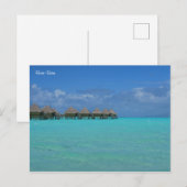 Bora Bora French Polynesia Briefkaart (Voorkant / Achterkant)