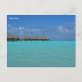 Bora Bora French Polynesia Briefkaart (Voorkant)