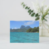 Bora Bora French Polynesia Briefkaart (Staand voorkant)
