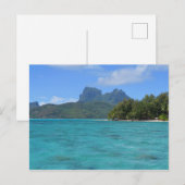 Bora Bora French Polynesia Briefkaart (Voorkant / Achterkant)