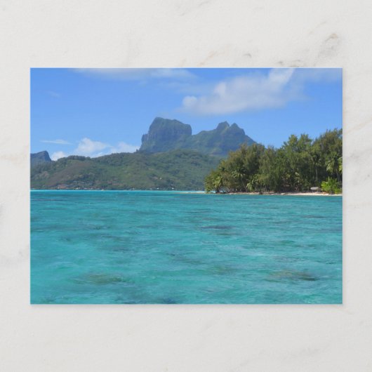 Bora Bora French Polynesia Briefkaart (Voorkant)
