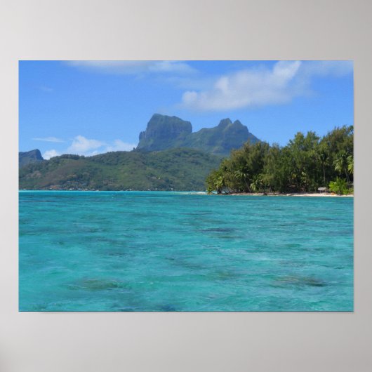 Bora Bora French Polynesia Poster (Voorkant)