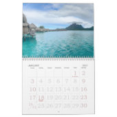 Bora Bora | French Polynesia | Tahitian Calendar Kalender (Jan 2027)