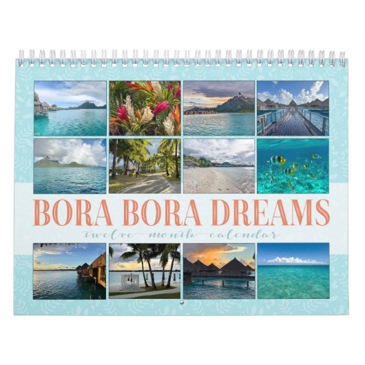 Bora Bora | French Polynesia | Tahitian Calendar Kalender (Hoes)