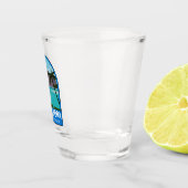 Bora Bora French Polynesia Travel Art Shot Glas (Rechts)