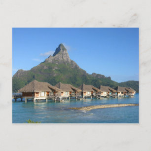 Bora Bora Huts Briefkaart
