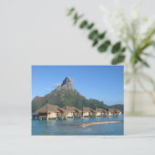 Bora Bora Huts Briefkaart (Staand voorkant)