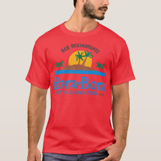 Bora bora ibiza versleten zomer t-shirt