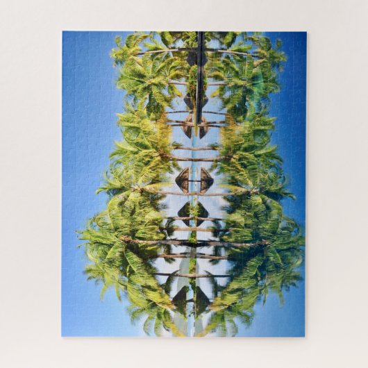 Bora Bora Infinity Pool Legpuzzel (Verticaal)