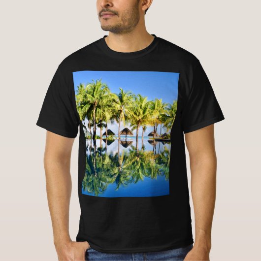Bora Bora Infinity Pool T-shirt (Voorkant)