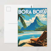 Bora Bora Island Briefkaart (Voorkant / Achterkant)