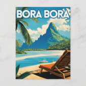 Bora Bora Island Briefkaart (Voorkant)