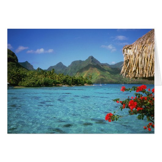 Bora Bora Island, Frans-Polynesië (Voorkant Horizontaal)