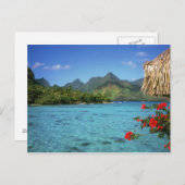 Bora Bora Island, Frans Polynesië Briefkaart (Voorkant / Achterkant)