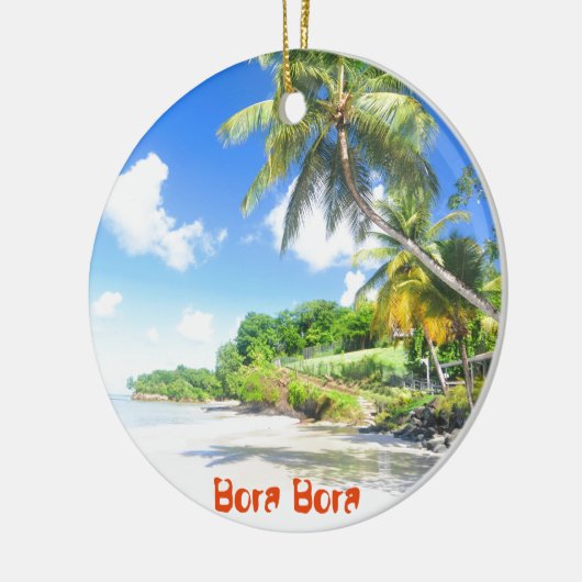 Bora Bora Keramisch Ornament (Links)
