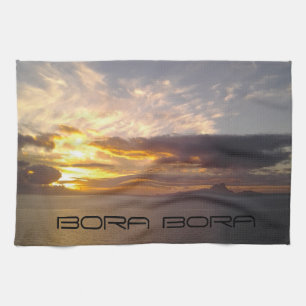 Bora Bora-keukenhanddoek Theedoek