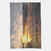 Bora Bora-keukenhanddoek Theedoek (Verticaal)