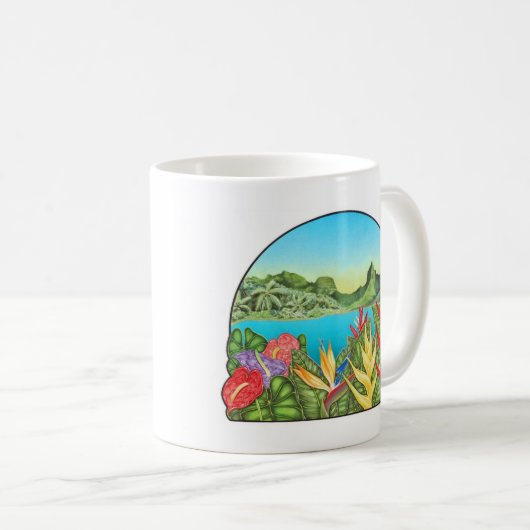 Bora Bora Koffiemok (Voorkant rechts)