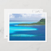 Bora Bora Lagoon, Frans-Polynesië Briefkaart (Voorkant / Achterkant)