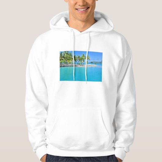 Bora Bora Lagoon Hoodie (Voorkant)
