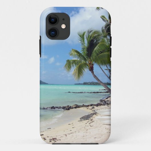 Bora Bora Lagoon iPhone Case (Achterkant)