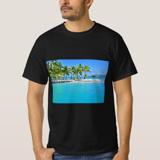Bora Bora Lagoon T-shirt (Voorkant)