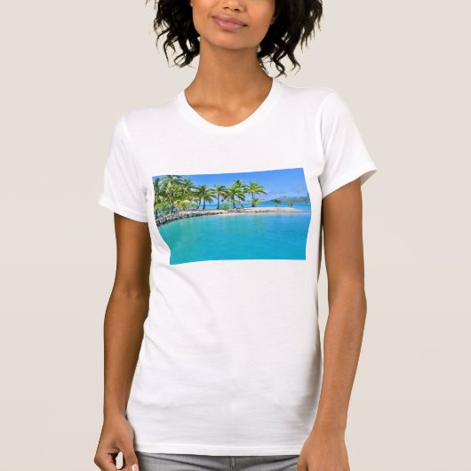 Bora Bora Lagoon T-shirt (Voorkant)
