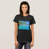 Bora Bora Lagoon T-shirt (Voorkant volledig)
