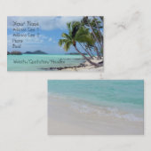 Bora Bora Lagoon Visitekaartje (Voorkant / Achterkant)