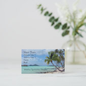 Bora Bora Lagoon Visitekaartje (Staand voorkant)