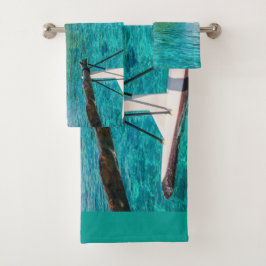 Bora Bora lagune Bad Handdoek