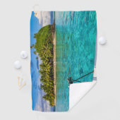 Bora Bora lagune Golfhanddoek