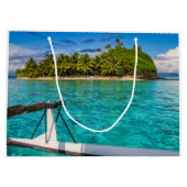 Bora Bora lagune Groot Cadeauzakje (Achterkant)