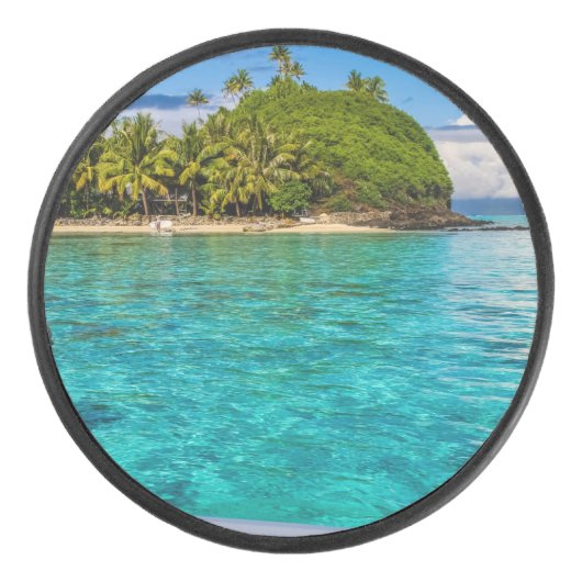Bora Bora lagune Hockey Puck (Voorkant)