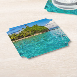 Bora Bora lagune Kartonnen Onderzetters