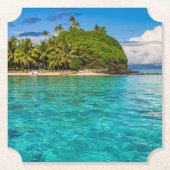 Bora Bora lagune Kartonnen Onderzetters (Voorkant)