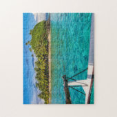 Bora Bora lagune Legpuzzel (Verticaal)